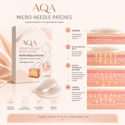AQA BREAST ENHANCEMENT MICRO-CONE PATCHES