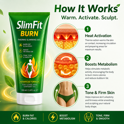 SlimFit Burn™ Thermo-Active Body Contouring Gel&Fat Burning Gel