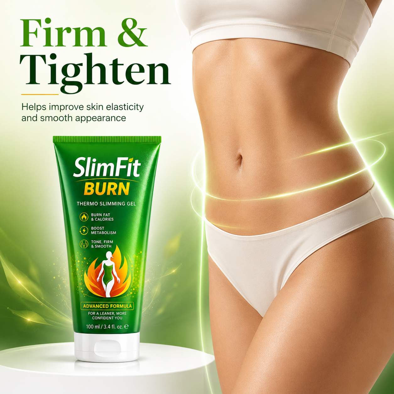 SlimFit Burn™ Thermo-Active Body Contouring Gel&Fat Burning Gel