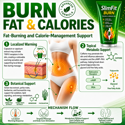 SlimFit Burn™ Thermo-Active Body Contouring Gel&Fat Burning Gel