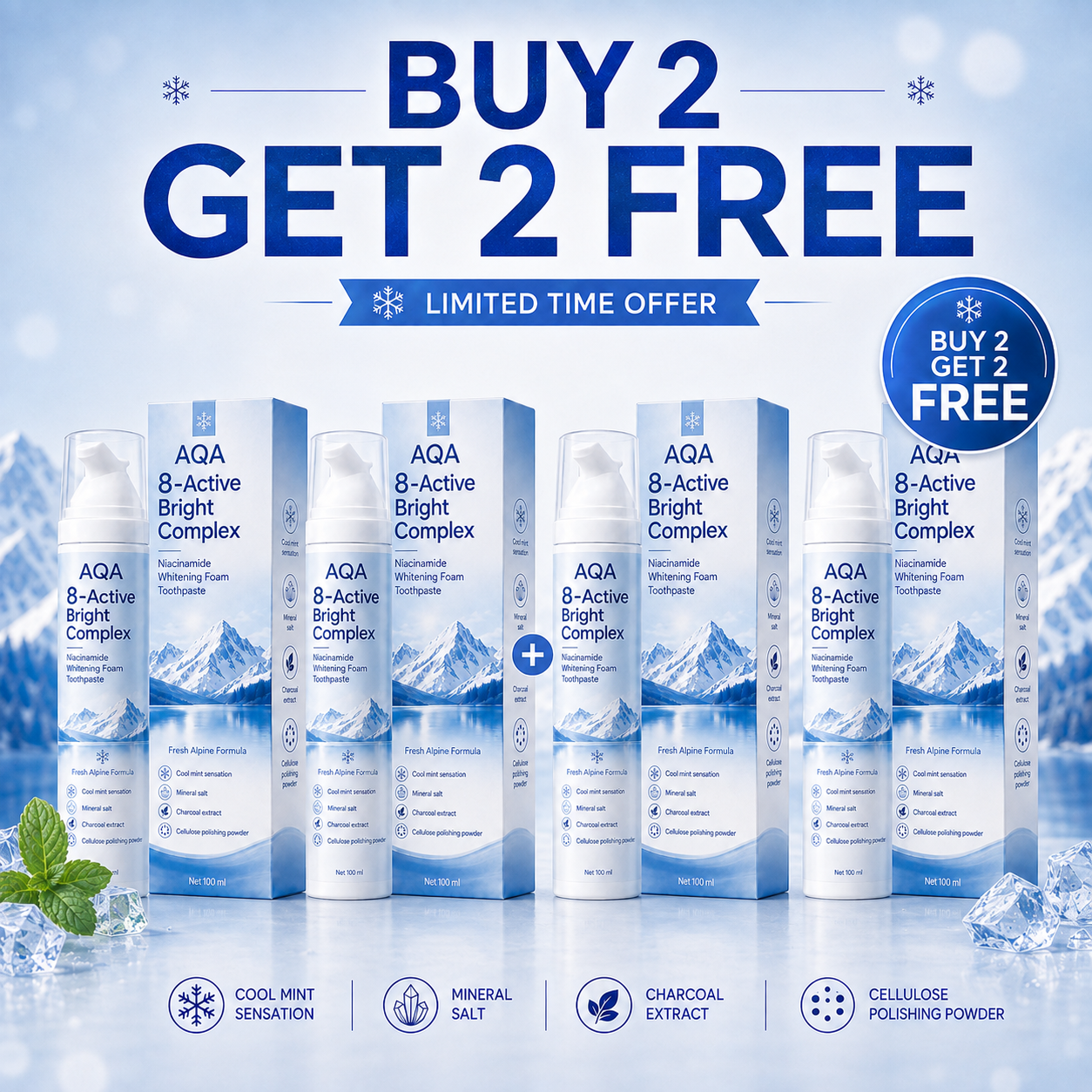 🔥Buy 2 get 2 Free-4pc🔥